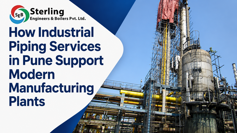 How Industrial Piping Services in Pune Support Modern Manufacturing Plants