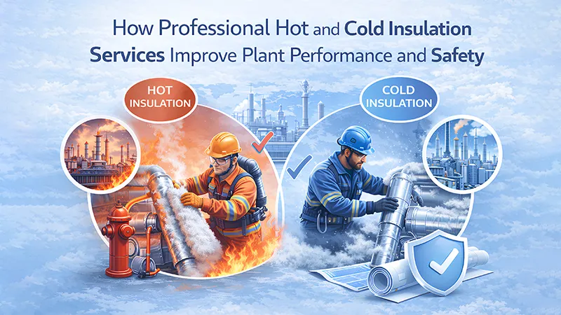 How Professional Hot and Cold Insulation Services Improve Plant Performance and Safety
