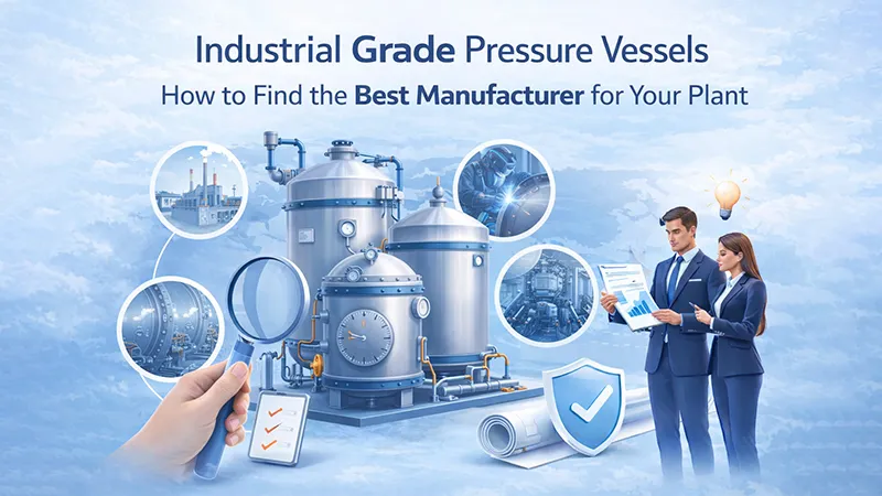 Industrial Grade Pressure Vessels: How to Find the Best Manufacturer for Your Plant