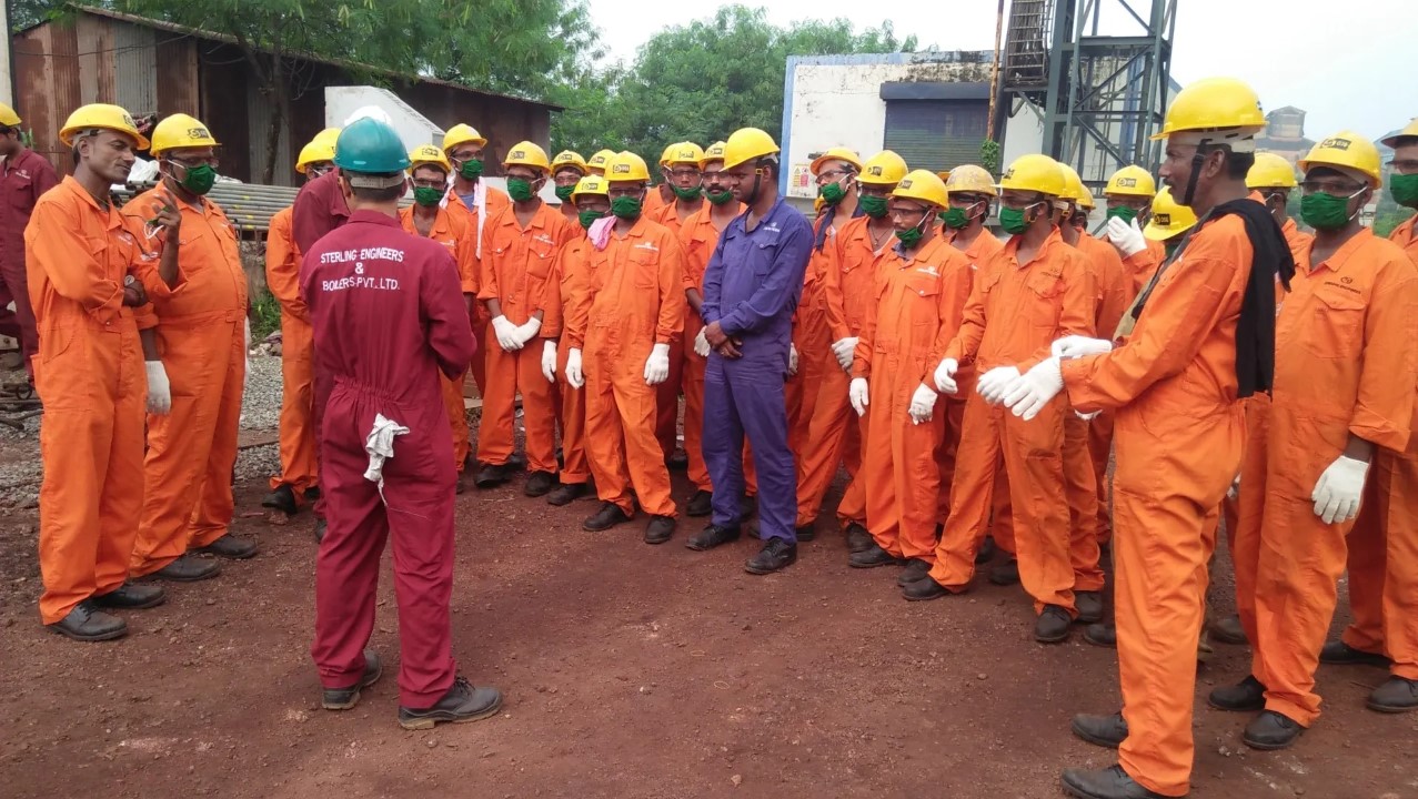 Safety Trainning At Site